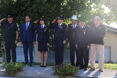 Slovesnost ob odprtju prizidka Prostovoljnega gasilskega društva Tunjice (22)
